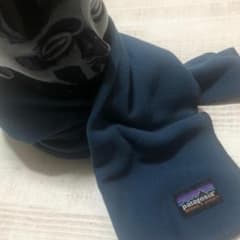 貴重なUSA製・ブルーグレー‼️ パタゴニア マイクロ・デラックス・スカーフ 貴重なUSA製・ブルーグレー‼️ パタゴニア マイクロ・デラックス