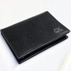 カルバンクライン 名刺入れ 31CK200002 黒 本革 タグ付き 新品未使用のサムネイル