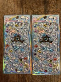 【ぷくぷくあわわちゃん】リボンプチドロップシール2枚セット！カミオジャパン正規品のサムネイル