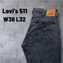 Levi's 511 ストレッチ スキニーデニム ビッグサイズ W38 L32