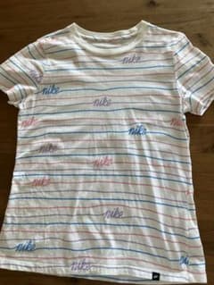 NIKE マルチカラー ボーダー 半袖Tシャツのサムネイル