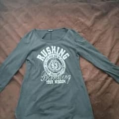 ロング丈長袖Tシャツ、LLサイズ(///ω///)♪のサムネイル
