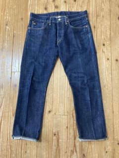 極美品/◇RRL スリムフィットストレートデニム セルヴィッチ 