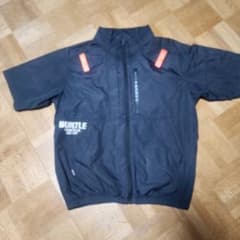 BURTLE 空調服 半袖 ブラックLサイズのサムネイル