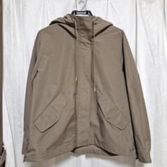 ✨美品✨GU フード付きブルゾン ブラウン