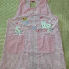 yunchi♡様専用☆保育エプロン☆キティちゃんのサムネイル