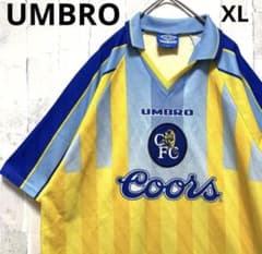 UMBRO アンブロ 96-97 チェルシー ユニフォーム 刺繍ロゴ 半袖 XL