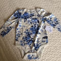 baby GAP 花柄ロンパース 70CMのサムネイル