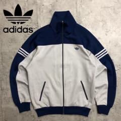 希少 ビックサイズ 7〜80s 7号 西ドイツ アディダス デサント ジャージ 