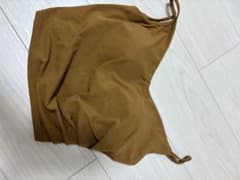 ダンスキン　カップ付きブラウンブラトップのサムネイル