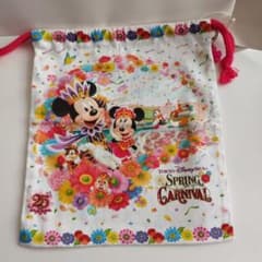 東京ディズニーシー スプリングカーニバル 巾着袋のサムネイル