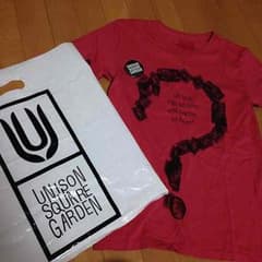 ！値下げ！ユニゾンスクエアガーデン Ｔシャツ、缶バッチ、ビニールバッグのセットのサムネイル