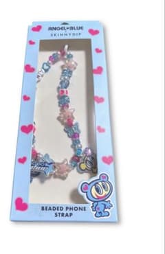 【新品/未開封】SKINNYDIP ANGEL BLUE フォンストラップのサムネイル
