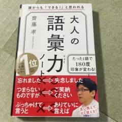 大人の語彙力ノート 誰からも「できる!」と思われるのサムネイル