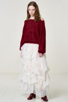 thetoe Iris Tulle Skirt White Mサイズ - メルカリ