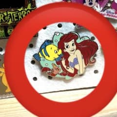 ディズニー　リトルマーメイド　アリエル　開閉式　ビジューピンバッジ　LE 300 ディズニー ピンバッジ アリエル リトルマーメイド - メルカリ