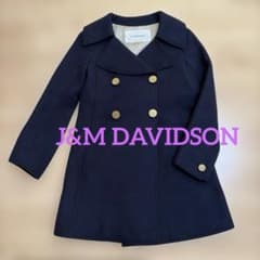 美品！J & M DAVIDSON ダッフルコート ネイビー 10 LL？ ジェイ プレス メン J.PRESS MEN 【定番】CUBABEACH トリプルパイル