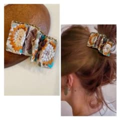No.151 インド刺繍 ヘアピン スリーピン ぱっちんどめ ヘアアクセサリーのサムネイル