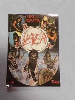 スレイヤー Slayer Hell Awaits Tour Post Cardのサムネイル
