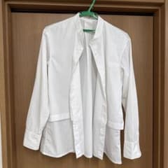 UNIQLO +J ブラウス　入学式　ホワイト　長袖のサムネイル