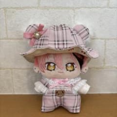 くま耳帽子とサロペットセット あんスタ ぬい服 いつぬいのサムネイル