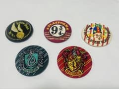 ハリーポッター 刺繍缶バッジ 5種セットのサムネイル
