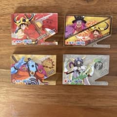 松屋×ワンピース アクリルスタンド 4種セットのサムネイル