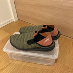 GERRY アウトドアシューズ オリーブグリーン キルティング　24cmのサムネイル
