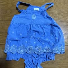 ロンパース青 70cmのサムネイル