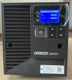 OMRON UPS BN75T 本体 無停電電源装置 - メルカリ