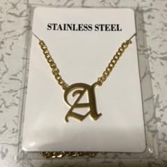イニシャルネックレス 「A」のサムネイル