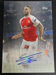 topps showcase 2016 アーセナル　ジルー　サインのサムネイル