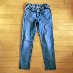 ユニクロ＊BOYS ウルトラストレッチデニムイージーパンツ　size160のサムネイル