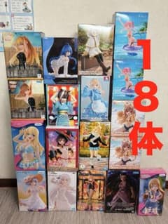 アニメ フィギュア 美少女 プライズ まとめ売り 18点セット - メルカリ