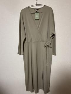 新品未使用⭐︎H&M ワンピース　XL ロングワンピース　カーキ