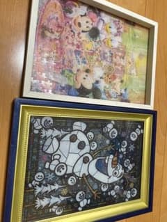 ディズニー オラフアラジン ジグソーパズル ステンドグラス風セットのサムネイル