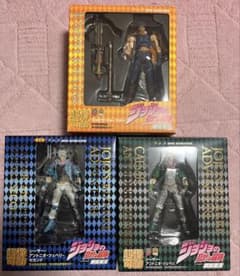 超像可動 ジョジョの奇妙な冒険 ジョセフ シーザー 3体セット - メルカリ
