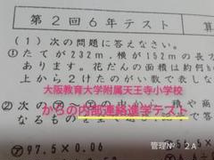 【とも】大阪教育大学附属天王寺小学校からの内部進学（連絡テスト） とも様専用】大阪教育大学附属天王寺小学校からの内部進学（連絡