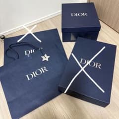 DIOR ディオール 空き箱 ショッパー ショッ プ袋 紙袋 - メルカリ