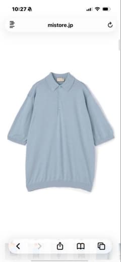 週末限定 新品JOHN SMEDLEY tomorrowland別注 ニットポロ - メルカリ