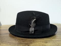 ポール・スミス 中折れハット 羽根付き