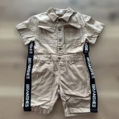 branshes ベージュ ショートオーバーオールのサムネイル