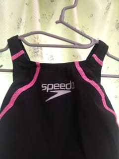 speedo 競泳用水着 ブラック ピンク S FINA認証 1回着用のみ - メルカリ