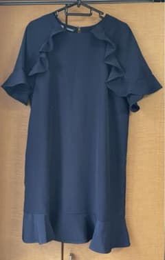 ZARA ワンピースネイビーのサムネイル