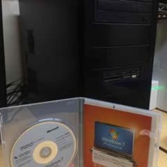 4コア i5 750 自作パソコン HDD500GBのサムネイル