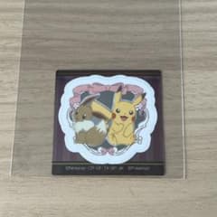 かわいい！ポケモンスナック ピカチュウ イーブイ シール - メルカリ