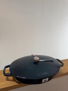 staub ストウブ オーバルホットプレートフィッシュシグネチャー
