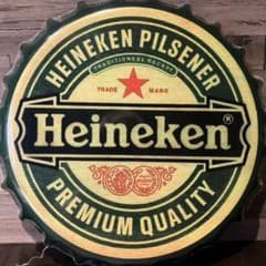 Heinekenビール　壁掛け看板のサムネイル