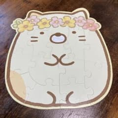 [스미코구라시]지그소 퍼즐 15피스 [고양이]
