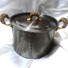 未使用 新光堂 新光金属 COPPER100 純銅 銅鍋 煮込み鍋 20cm - メルカリ